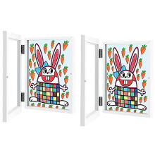 Kids Art Frame A4 Front Opening Changeable Display for Children Artwork Drawing and Craft Storage
