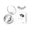 Magnetic Eyelashes with Applicator, Magnetic Eyelashes Without Eyeliner-EM01 1