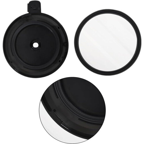 Reusable outer shell lid ice cream machine replacement part ABS texture for smooth operation and splash protection Ref: 6562 2