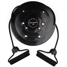 Discos de torsión para cintura (negros) para hombres y mujeres. Entrenamiento de cuerpo completo. Ideales para el hogar y la oficina.