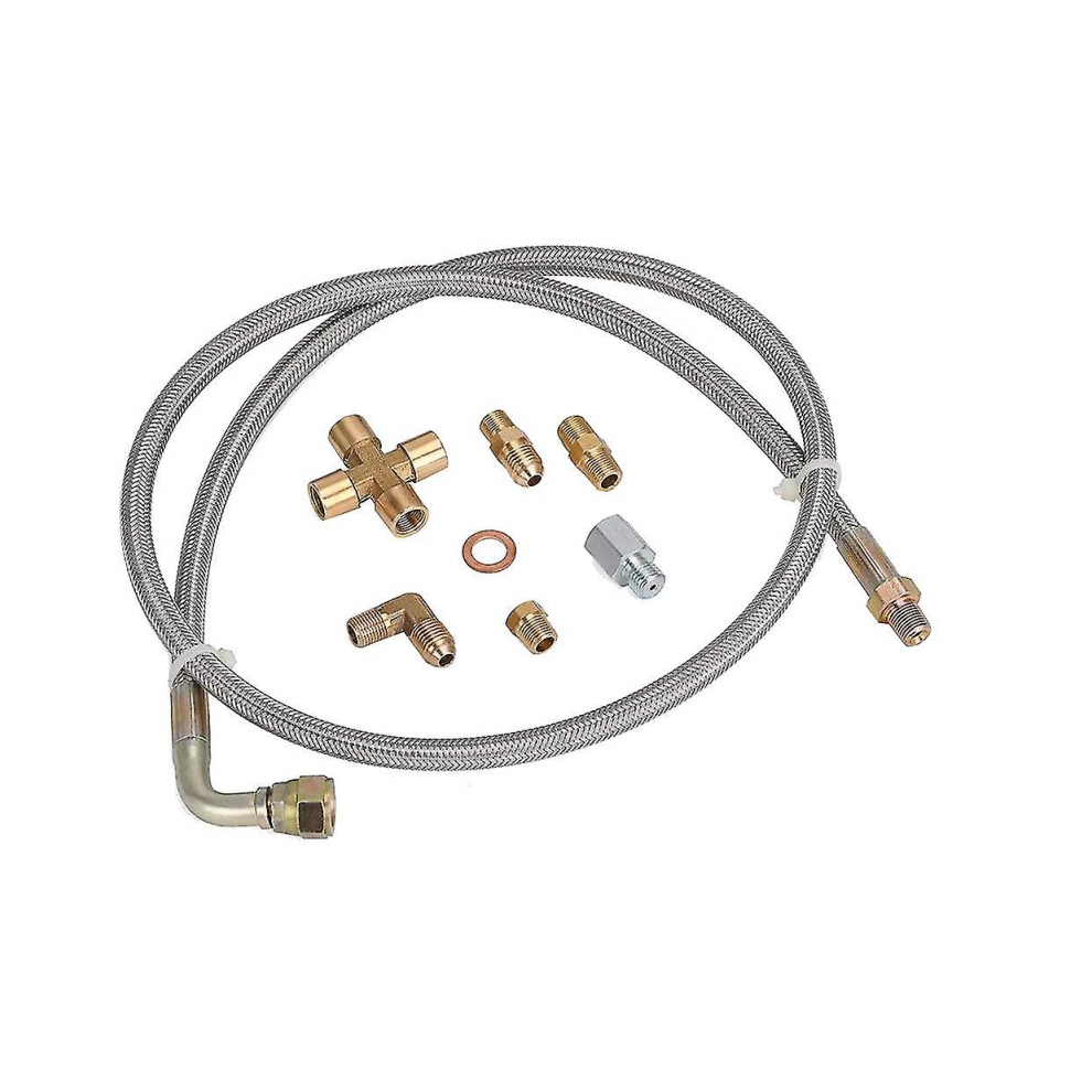 Universal Turbo Oil Feed Line Oil Return Line Oil Drain Line Kit 6472608744329