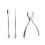 Functional Shellfish Poppers and Pick Set, Practical Shellfish and Seafood Tool Kit, Alloy Tool for Home, Restaurant 1