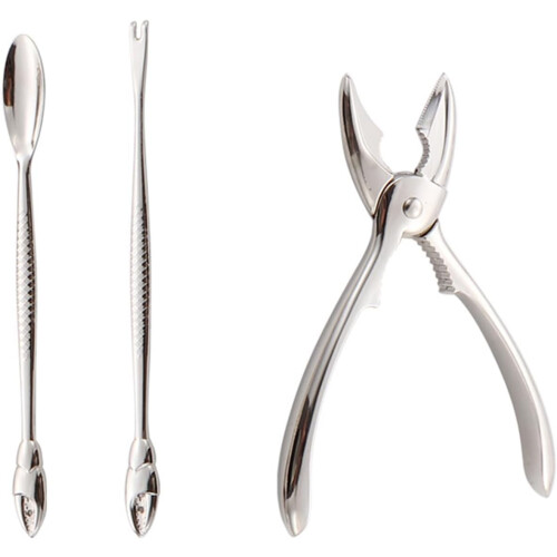 Functional Shellfish Poppers and Pick Set, Practical Shellfish and Seafood Tool Kit, Alloy Tool for Home, Restaurant 2