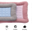Cooling Bed for Dogs Cats Cooling Mat for Summer Sleeping,Pink 3