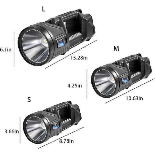 (S)New German 1000000 Lumens Waterproof Spot Lights Handheld Large Searchlight 1