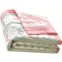 Summer Duvet, 150 x 200 cm, Soft Cotton Quilt, Summer Cooler Quilt, Washable