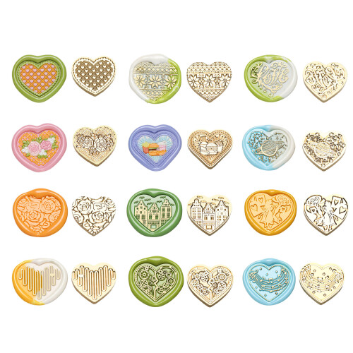 Lakzegel stempel voor kaarten Scrapbooking-Ritme van melodie 1