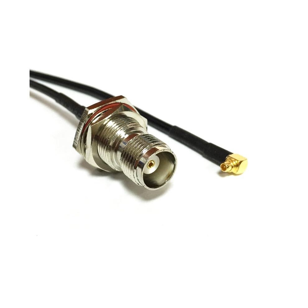 Tnc Female To Mmcx Male Right Angle Rf Coaxial Cable Rg174 15Cm Signal Stability For Wifi 9001264815530