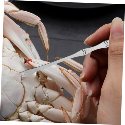 3piece tool set for rust crab and seafood: hammer, peeling pliers, picking fork 1