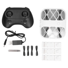 Drone facile à piloter avec lumières LED, vol amusant, construction sûre et durable : le cadeau idéal !