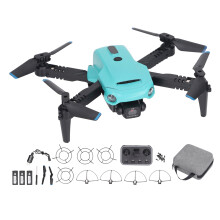 1080P HD-kameradrone med WiFi-streaming FPV, foldbar mini-quadcopter, børsteløse motorer, optisk flowstabilitet, automatisk retur, højdehold,