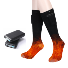 Batéria vyhrievané ponožky 4000 mAh Black M