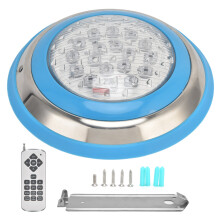Luce LED subacquea per piscina con telecomando, 12V, RGB, cambio colore, impermeabile IP68, luce LED ad alta potenza per piscine interrate.