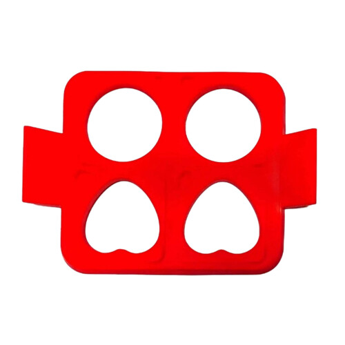 Rounds Square Heart Fried Eggs Cooker Rings Griddles Eggs-B