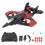 Avion de chasse quadricoptère avec traînée lumineuse et commande gestuelle, drone télécommandé pour enfants en EPP, vol équilibré, mode sans 1