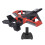 Avion de chasse quadricoptère avec traînée lumineuse et commande gestuelle, drone télécommandé pour enfants en EPP, vol équilibré, mode sans 4