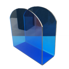 Porte-serviettes en acrylique transparent, gain de place et décoration élégante avec un design vertical pour un accès facile dans les