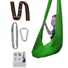 Balanço de Estimulação Vestibular para Crianças com Autismo, Rede de Aconchego com Entrada Proprioceptiva em Tecido de Nylon Macio e Respirável