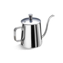 Simple and Efficient Coffee Pots 350/600ML Pour-Silver 350ml
