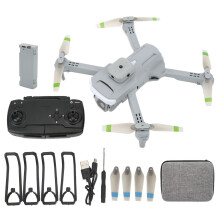 Quadcopter-drone med 4K HD-kamera, WiFi FPV-drone med optisk flowpositionering, foldbar bevægelseskontroldrone med hurtig respons og banebevægelse
