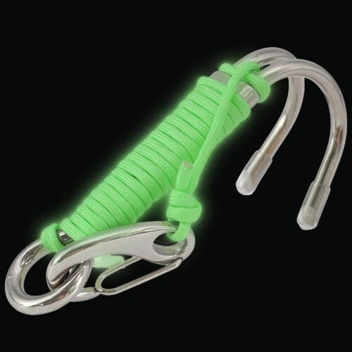 Double Reef Hook  Stainless Steel Double Diving Hook with ORing 2