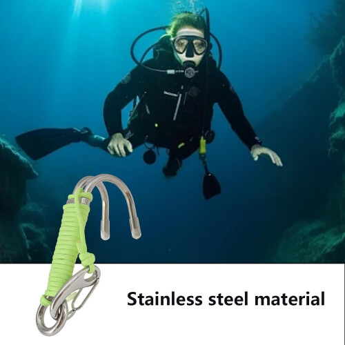 Double Reef Hook  Stainless Steel Double Diving Hook with ORing 1