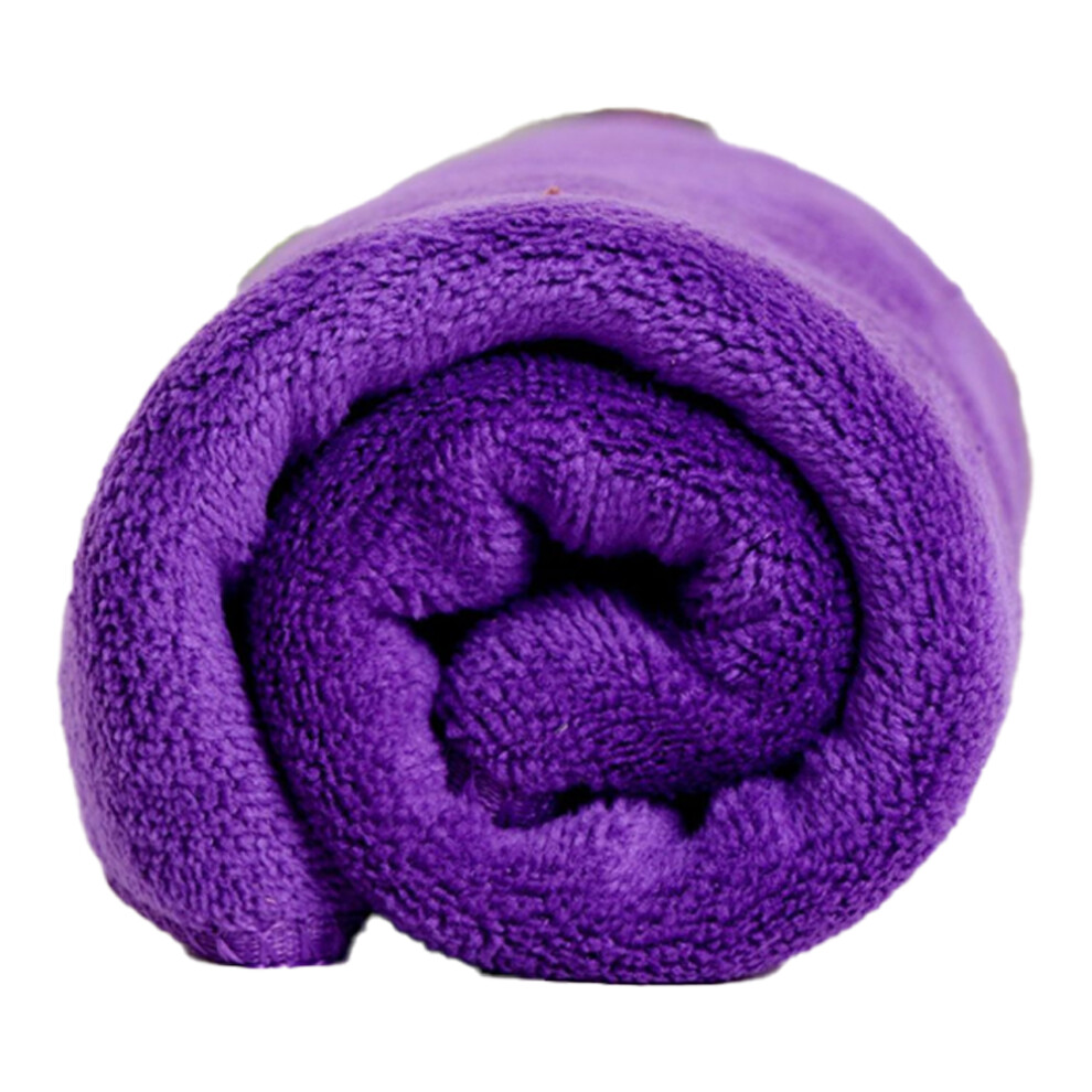 Reusable Facial Towels for Home, Non-Slip Yoga Towel, Super Absorbent Microfiber Unscented Makeup Remover Cloths, Quick Drying and Eco-Friendly (Multi