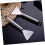 3 pieces stainless steel fish scaler scraper  fish scale brush rust steel silver 3