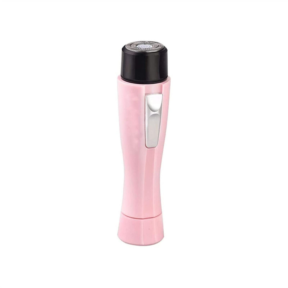 Pink Electric Epilator And Women's Cordless Shaver, Painless Wet Dry Hair Removal For Legs And Underarms,