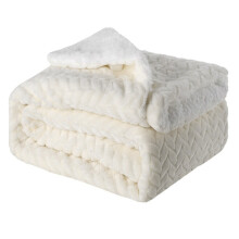 Pătură din fleece țesut Jacquard, pătură decorativă ultra moale pentru toate anotimpurile, design reversibil Sherpa pentru paturi, canapele,