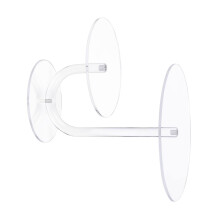Elegant 2 Tierd Cake Holder Acrylic Cake Display Stand-8 inches