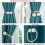 Χειροποίητες κρυστάλλινες χάντρες για κουρτίνες, διακοσμητικές σε λευκό ιβουάρ 8