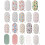 Cozy Cot Bed Sheet, Soft Cotton Bedding, Fits Various Shapes Including Oval and Rectangular Cots, Style17 5
