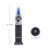 Brix Refractometer for Honey Tester, Moisture Meter,  Concentration 1227% Water 4