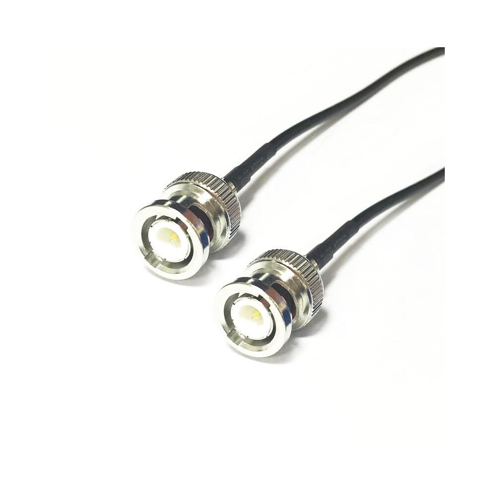 Bnc Male To Male Rg174 Coaxial Cable 30Cm Pigtail Adapter For Cctv Camera And Video Equipment 9426802767315