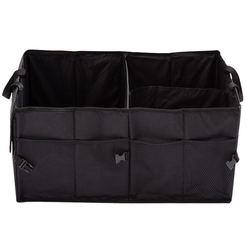 1Pc Foldable Car Trunk Storage Box Durable Multipurpose Organizer For Groceries Emergency Gear More Portable Container For Car Ref: 9172 9119770622624
