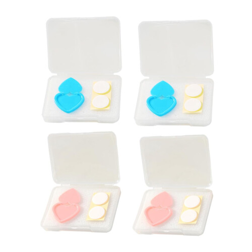 4 Pieces Plastic Light Pad Switch Covers Copy Board Creative HeartShaped Baffle Plate