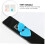4 Pieces Plastic Light Pad Switch Covers Copy Board Creative HeartShaped Baffle Plate 2