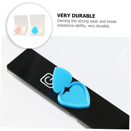 4 Pieces Plastic Light Pad Switch Covers Copy Board Creative HeartShaped Baffle Plate 1
