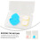 4 Pieces Plastic Light Pad Switch Covers Copy Board Creative HeartShaped Baffle Plate 5