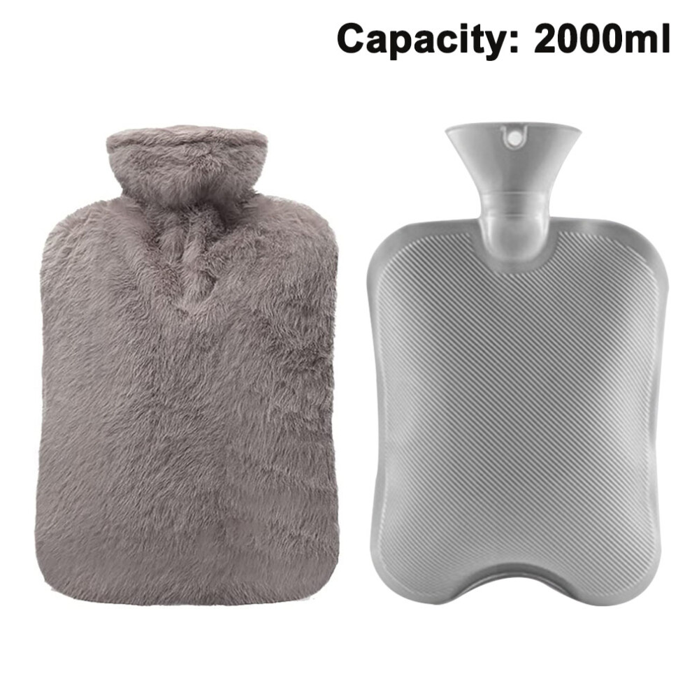 Versatile Hot Water Bottle, Heat Retention, Thickened Pvc For Good Sealing