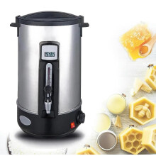 Electric Wax Melter Furnace with Nozzle and 9Level Temperature Control for Candle Making 8L