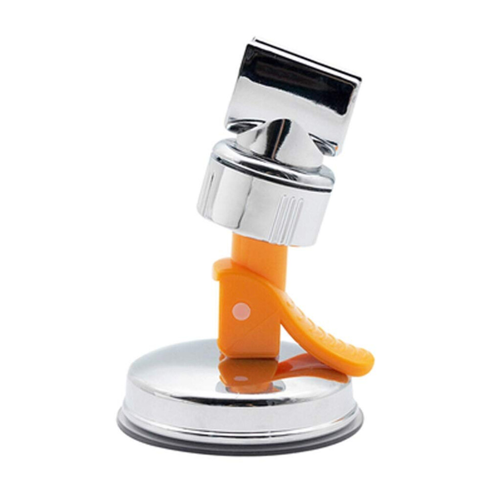 Adjustable Shower Head Holder With Strong Suction Cup, No Drill Wall Mount, Chrome Finish 9189345557224