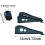 Christmas Tree Stand with Removable Foldable Legs, Plastic Base Holder for Artificial Xmas Tree 15cm 5