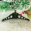 Christmas Tree Stand with Removable Foldable Legs, Plastic Base Holder for Artificial Xmas Tree 15cm 2