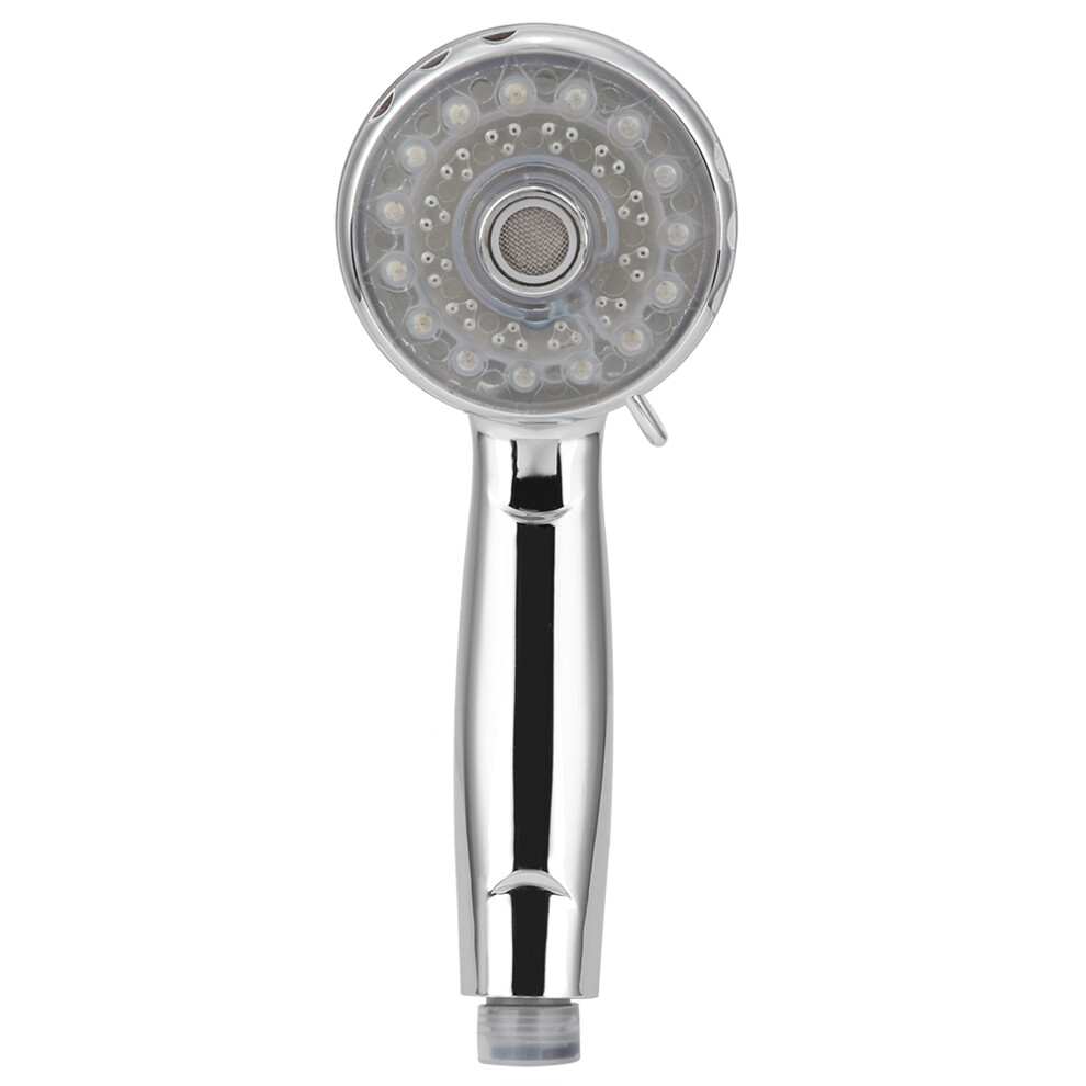 High Pressure Shower Sprinkler, Led Changing Shower Head Offers Ergonomic Comfort And Compact Design, Easy Installation For Bathroom Luxury 9466005953054