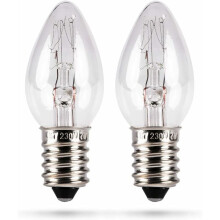 E14-fitting, 7W aluminium lamp voor zoutsteenlampen, levensduur 1000 uur, goede temperatuurbestendigheid, 230V spanning, helder en stabiel brandend