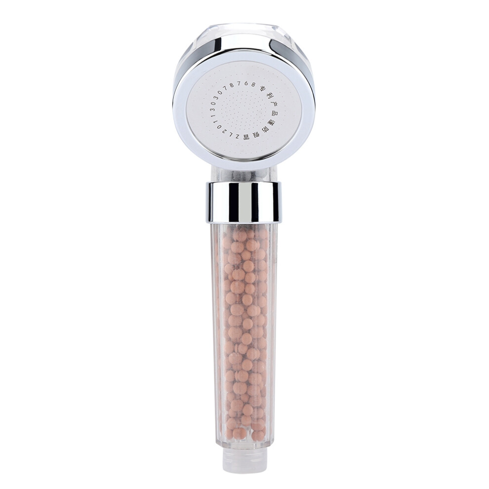 Mineralized Filter Shower Head, Ionic Shower Head With Infrared Mineral Stones For Water Saving, Versatile 3 Modes Pressure Shower For A Relaxing Skin 9466005948500