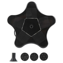Pompa d'acqua solare galleggiante, fontana a energia solare per vivaci giochi d'acqua da giardino, decorazione esterna ecologica con pannelli solari