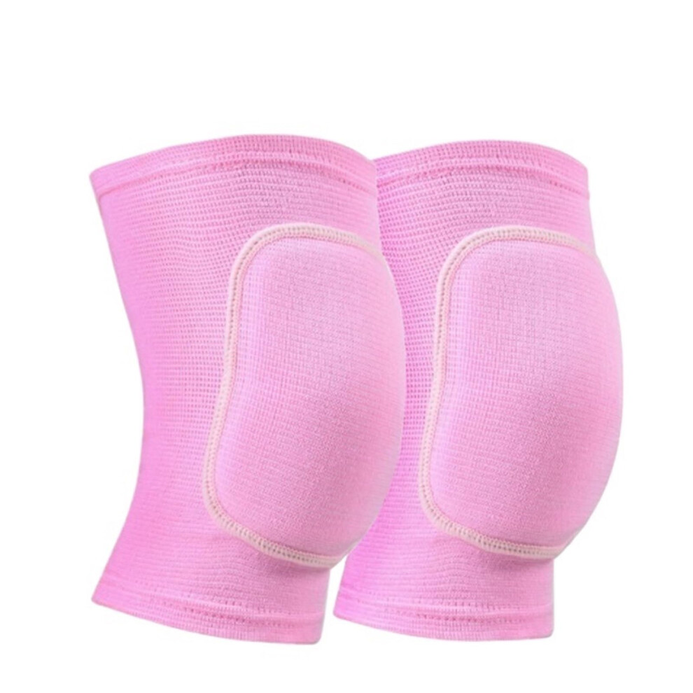 Knee Protectors, Soft, Breathable, Elastic Sports Knee Pads (Pink, Xs) 9119770624314